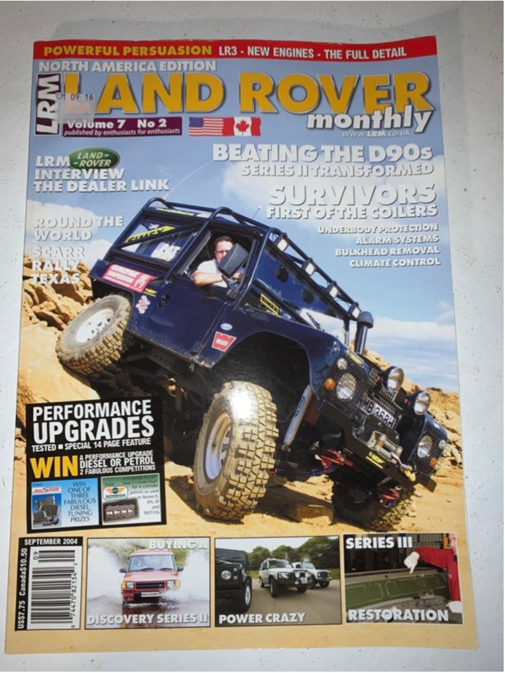 2004 Land Rover Monthly Magazine September